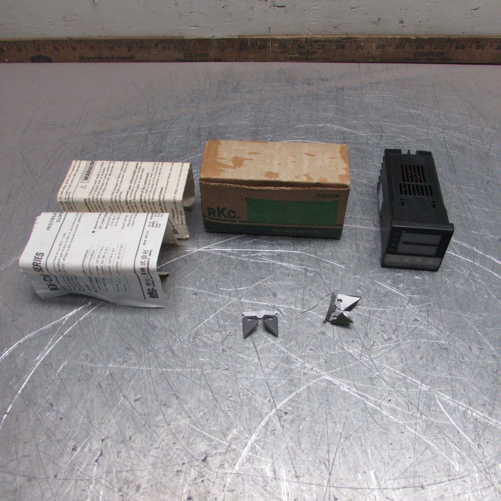 NEW! SYSCON-RKC C100FJA3-V*NN ZK-852 ,TEMP CONTROLLER ,0-2192F, NIB! MAKE OFFER!