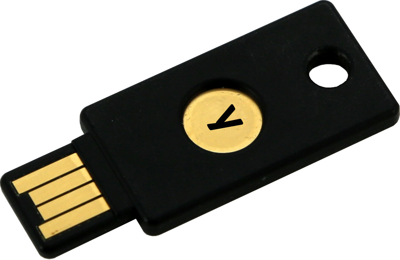 New and unused Yubico YubiKey 4, open box