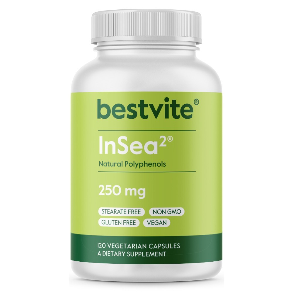 InSea2 250mg(120 Veg Capsules)-Clinically Researched for Blood Sugar Support