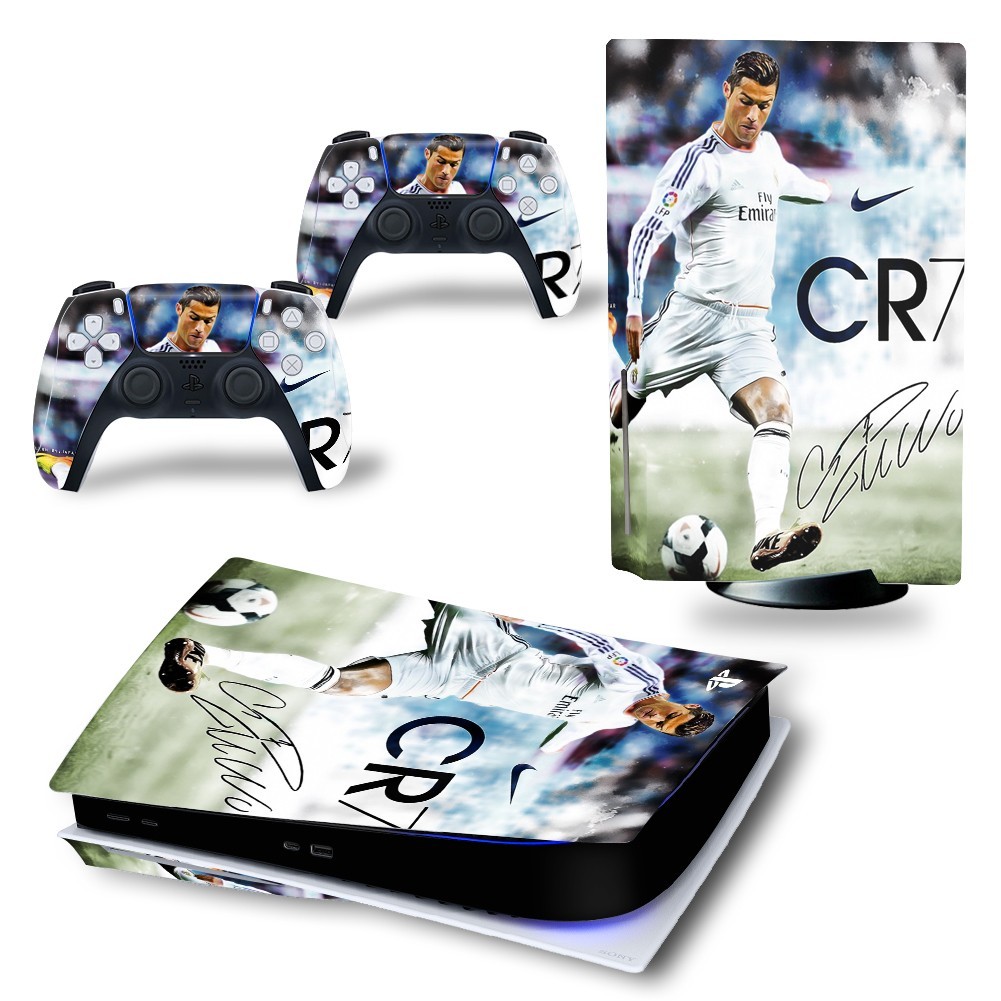 PS5 Skin CR7 Ronaldo Playstation 5 Foil