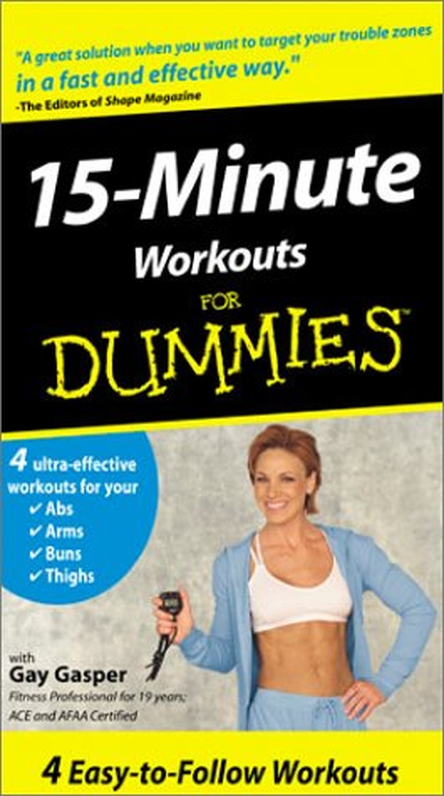 15 Minute Workouts for Dummies [VHS]
