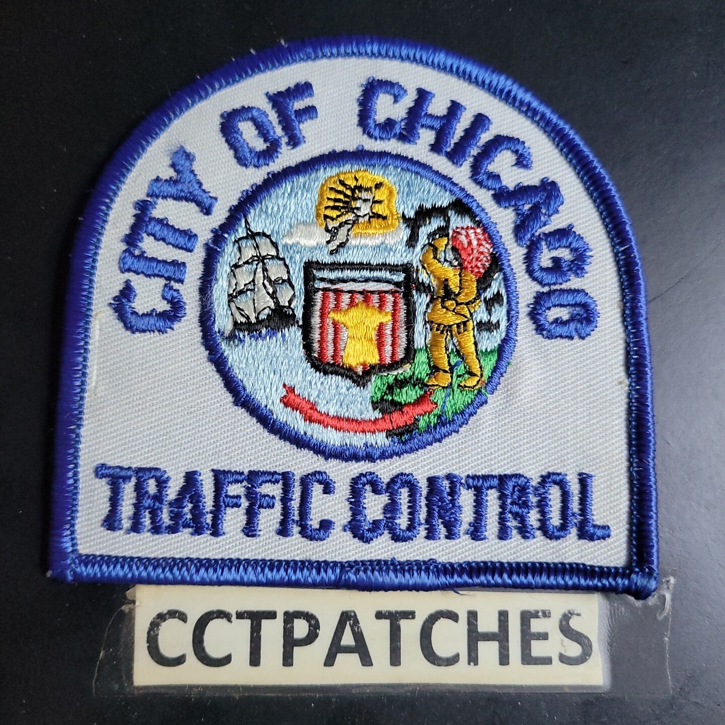 CHICAGO, ILLINOIS TRAFFIC CONTROL SHOULDER PATCH IL