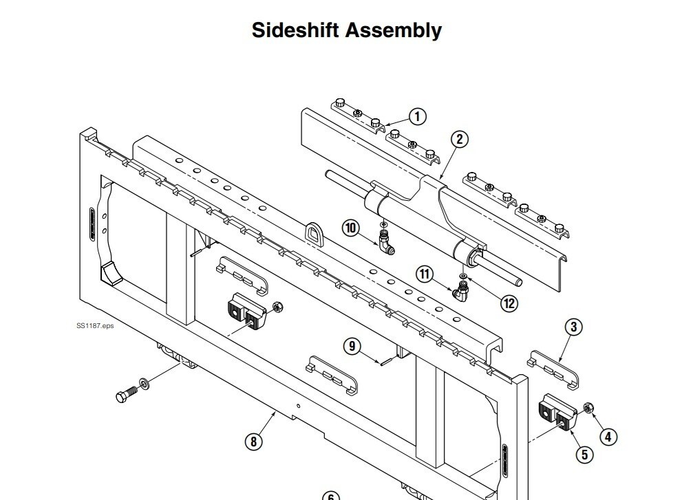 6079936 CASCADE SIDESHIFTER UPPER BEARING