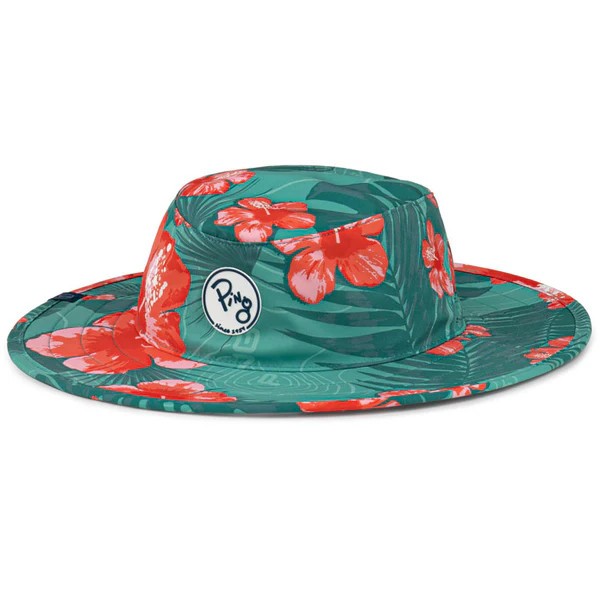 New Ping Golf PUA Teal Green Adjustable Boonie/Bucket Hat