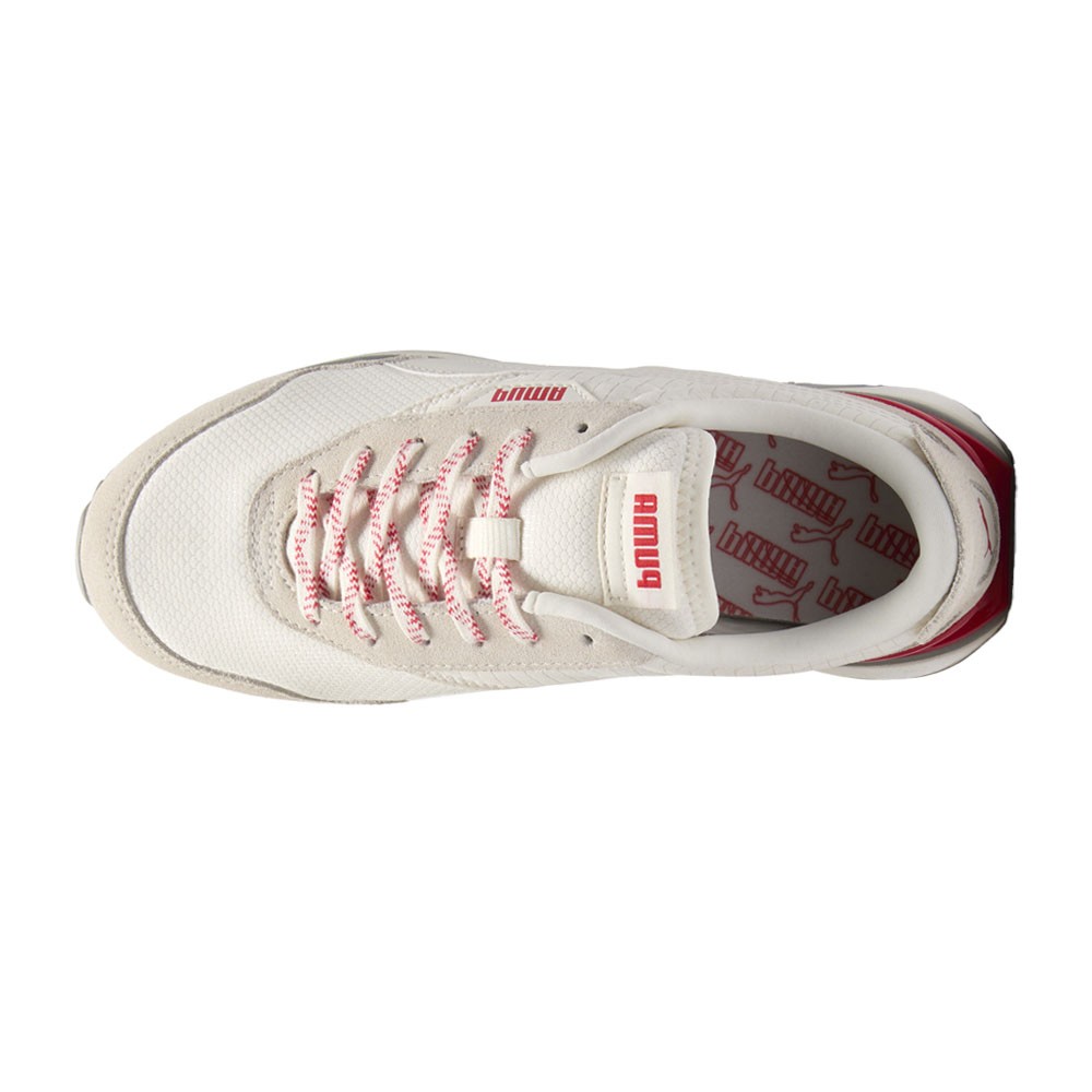 PUMA Cruise Rider Apres Lace Up Womens White Sneakers Casual Shoes 39914001