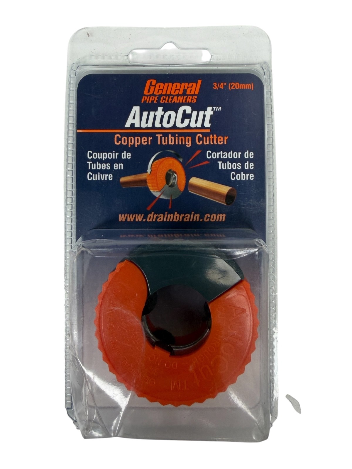General Pipe Cleaners ATC34 3/4-Inch (20mm) AutoCut Copper Tubing Cutter