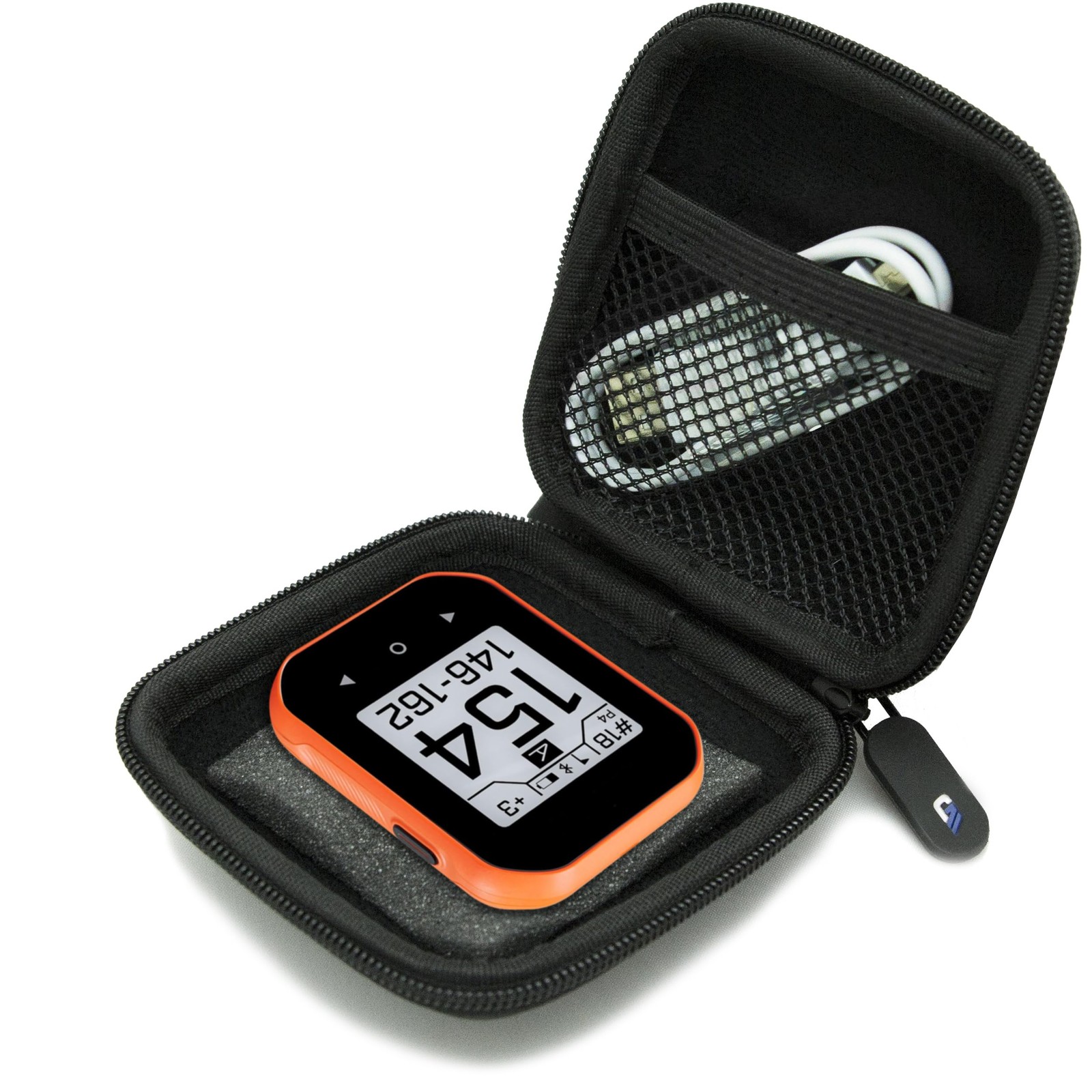 CASEMATIX Golf Course GPS Case Compatible with Bushnellgolf Phantom 3 Black