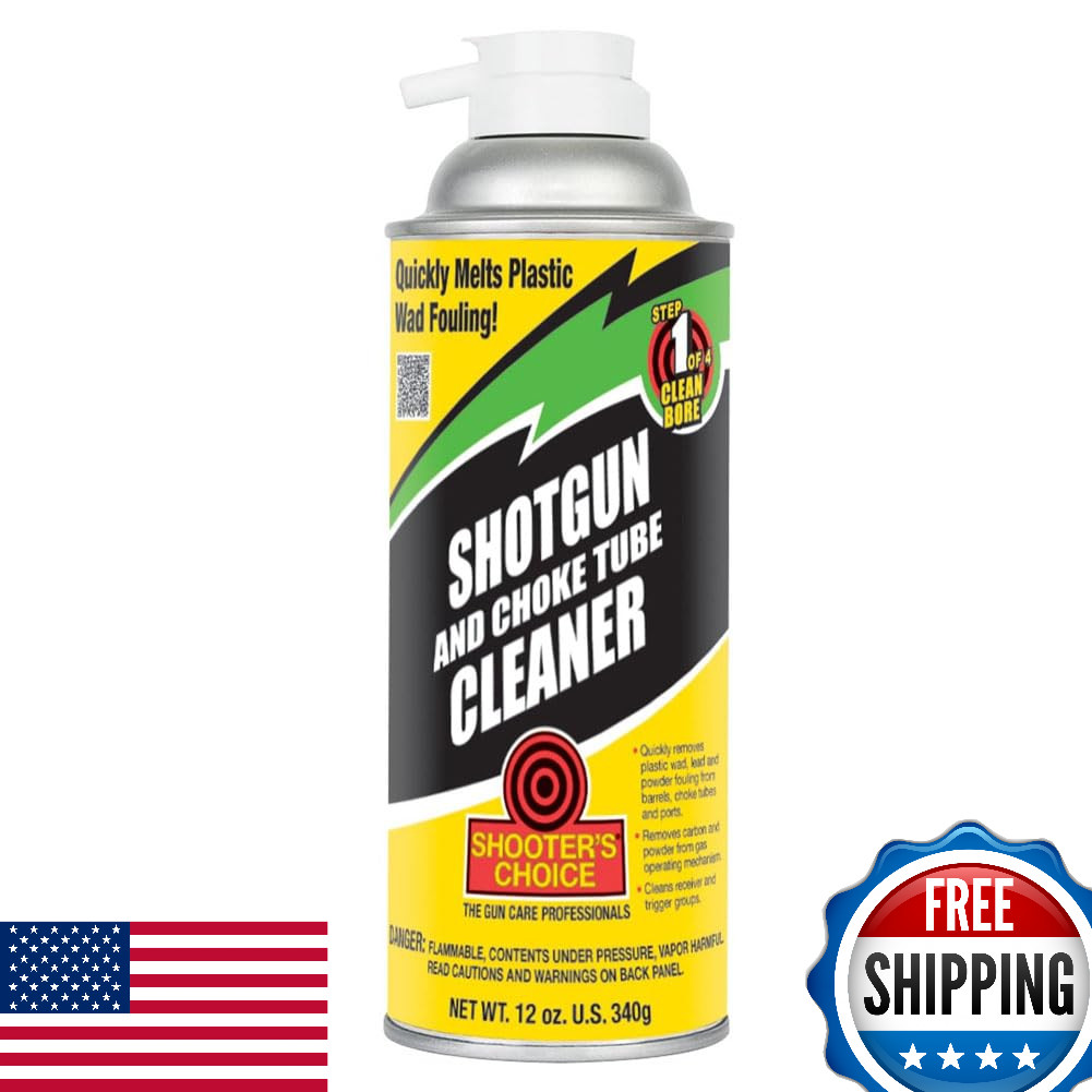 Shooter's Choice Shotgun & Choke Tube Cleaner 12.5oz - Removes Fouling