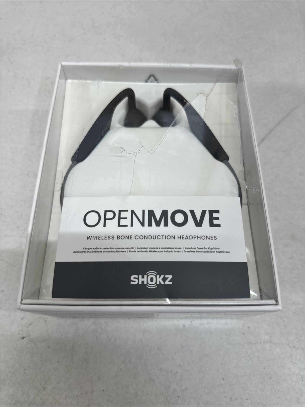 Shokz - OpenMove Bone Conduction Open Ear Lifestyle/Sport Headphones - Gray S661
