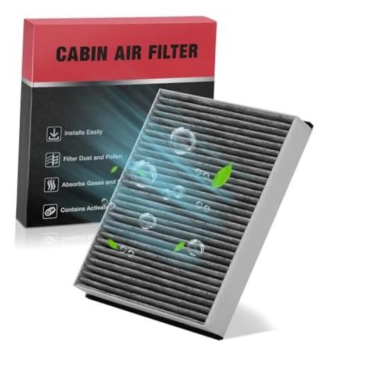Cabin Air Filter with Activated Carbon Compatible 8.2" x 10.3" x 1.5" CF11920