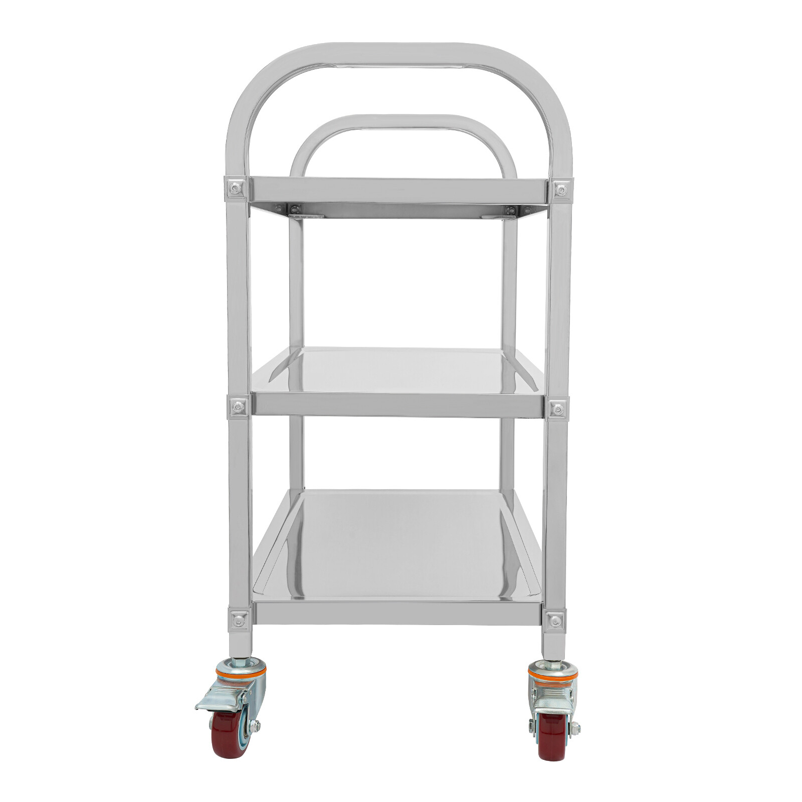 3 Tier Stainless Steel Kitchen Trolley Cart, Kitchen Trolley Car