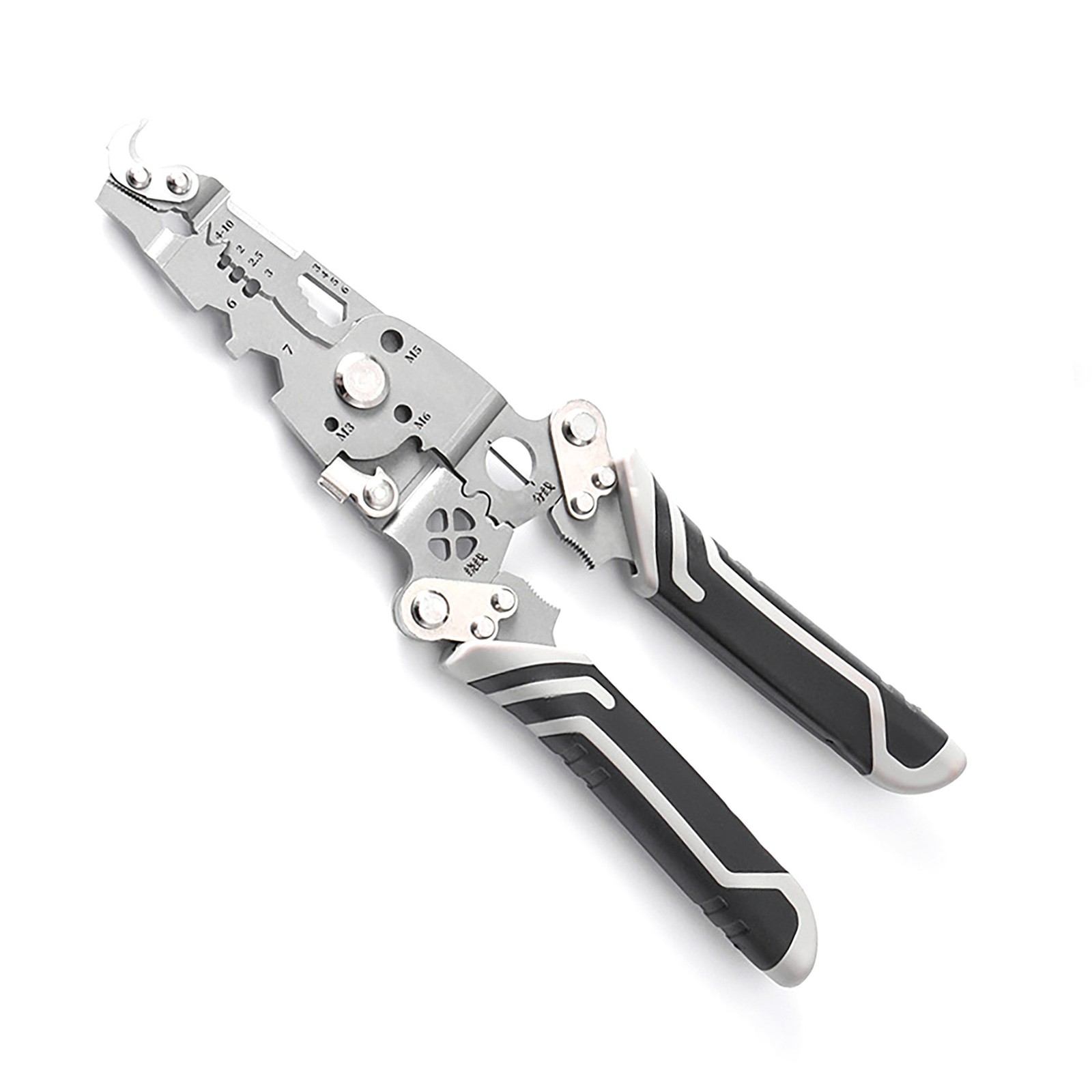 Multi-function Foldable Wire Stripper,Multifunctional Wire Stripper Tool 18-in-1