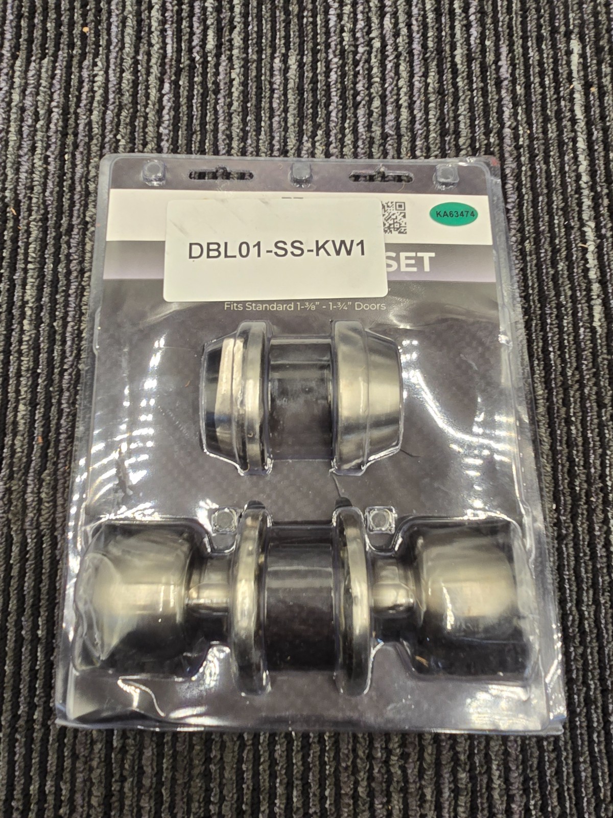 DBL01-SS-KW1 Entry Combo Lockset KW1 Keyway Stainless Steel Finish