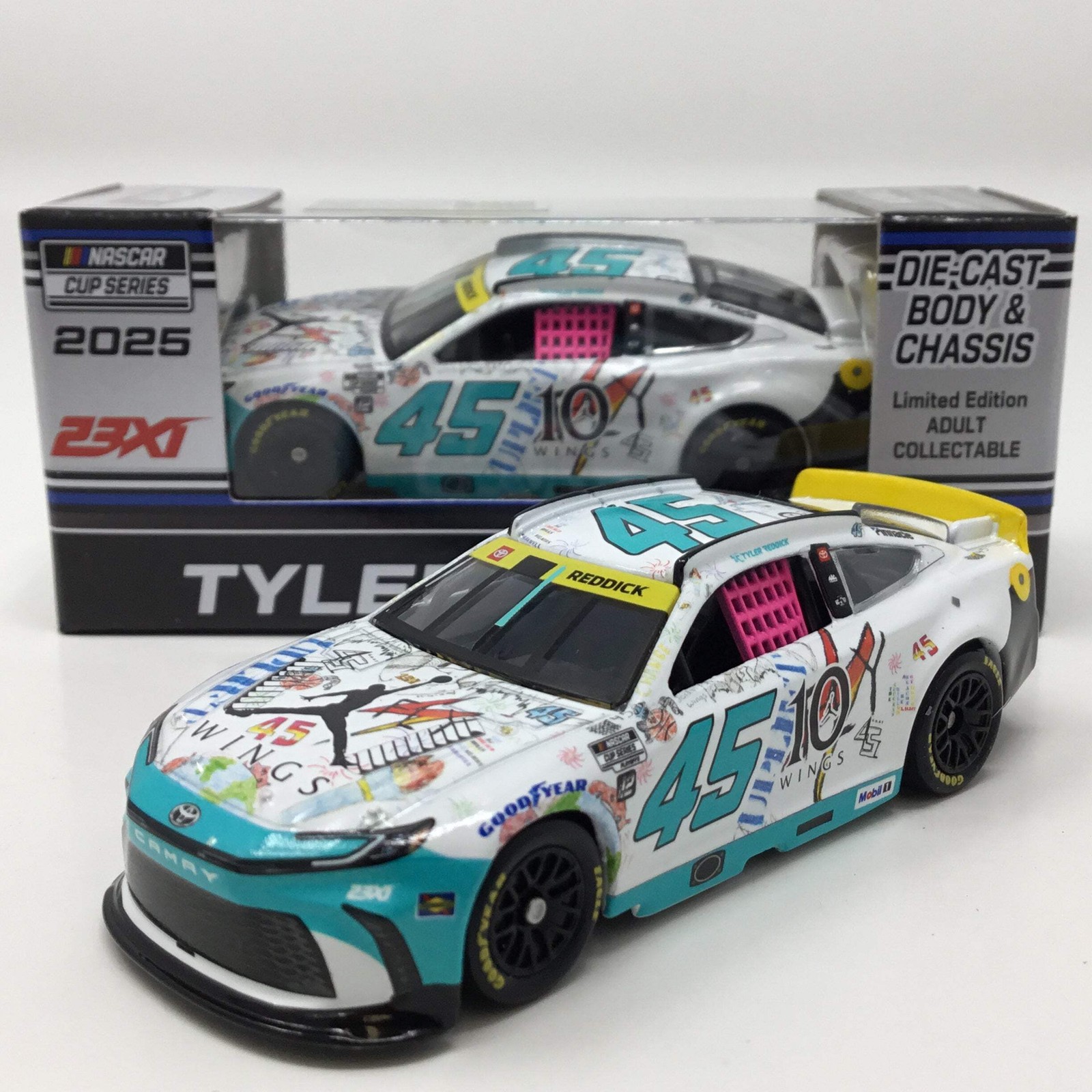 Tyler Reddick 2025 Jordan Brand Charlotte 1:64 Diecast