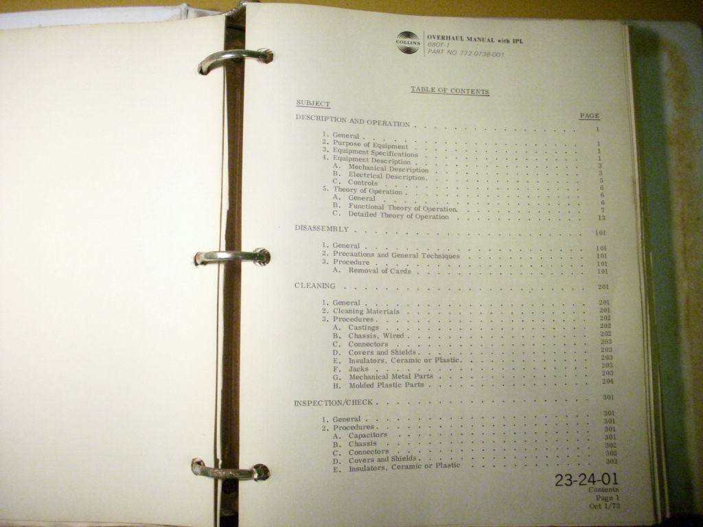 Collins 680T-1 VHF Digital Synthesizer Service Manual