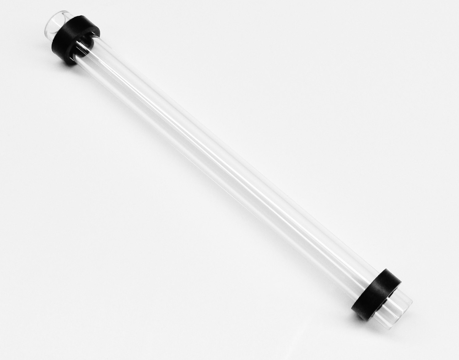 11" Steamer Sight Glass Tube Replacement Boiler Water Level Gauge w/2 Washers