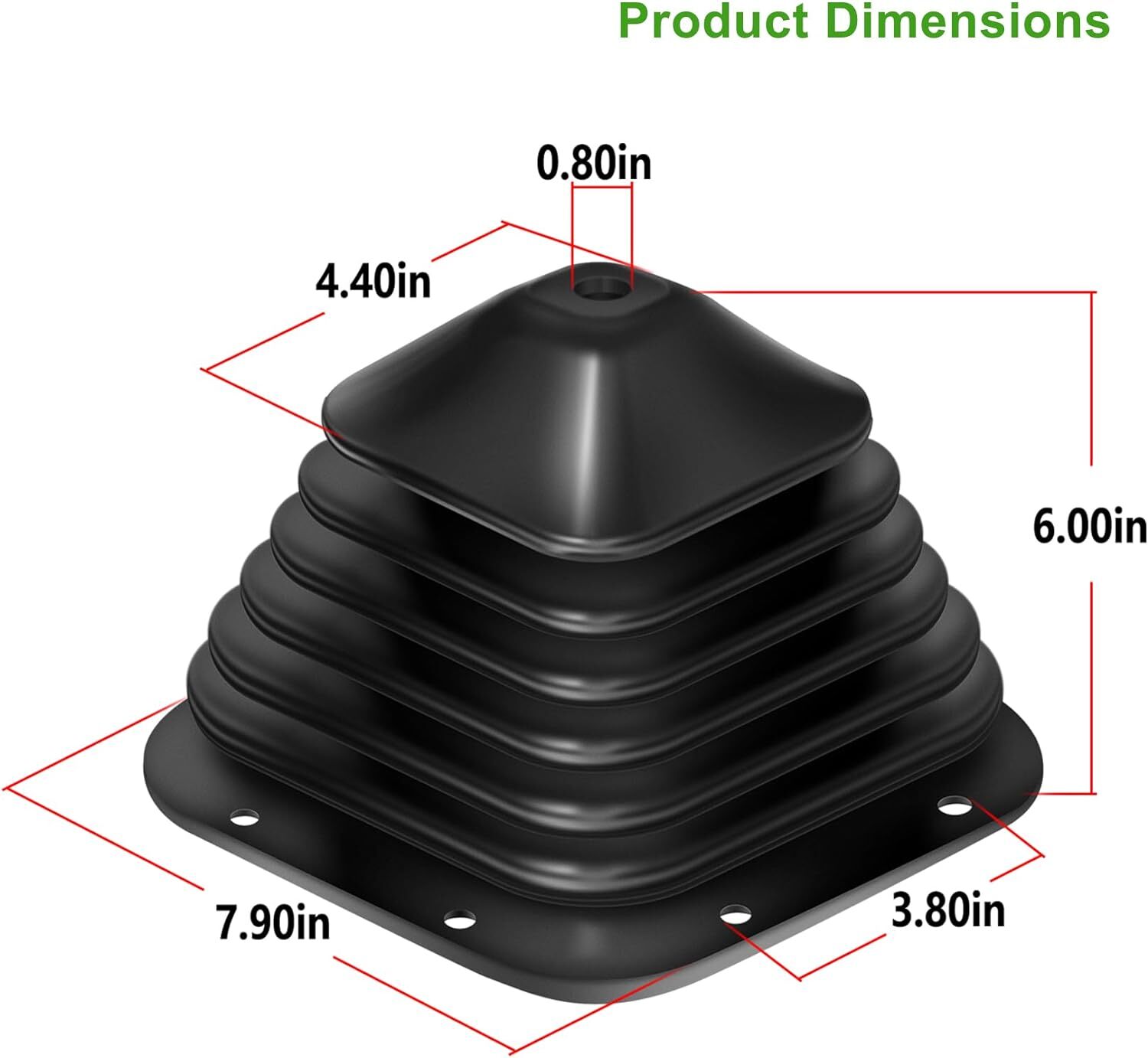 924-5405 Automatic/Manual Transmission Shift Boot K042-79 For Kenworth Models