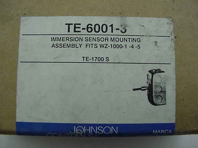 Johnson Controls TE-6001-3 Immersion Sensor Mounting Ships Same Day