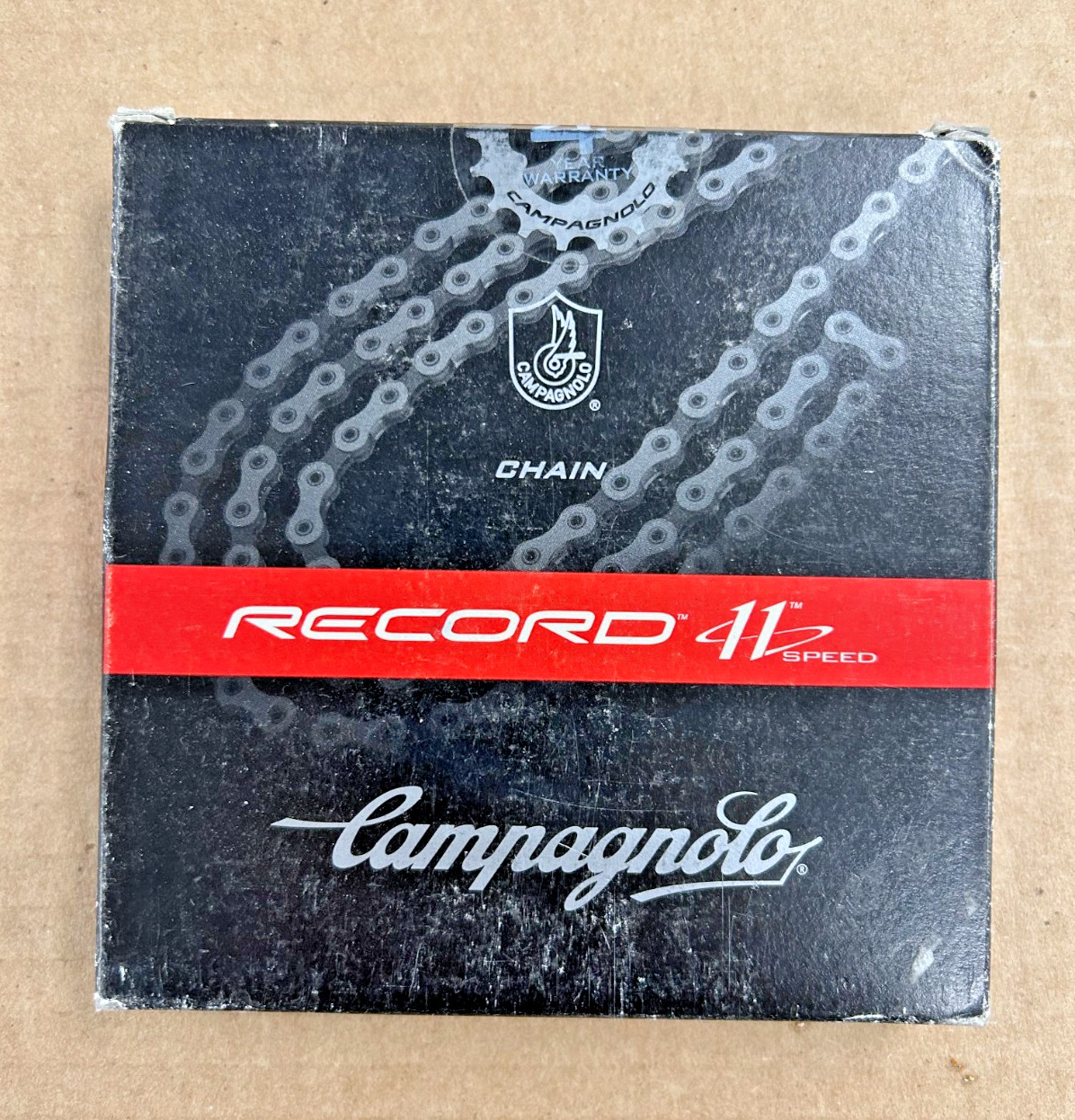 NOS Campagnolo 11 Speed Chain Factory Sealed Box 114 Links CN9-RE1