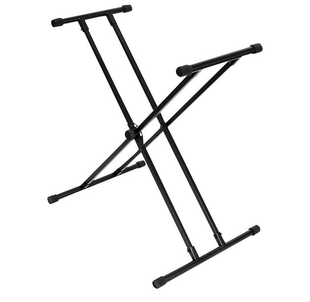 ON-STAGE STANDS BULLET NOSE KEYBOARD STAND WITH LOK-TIGHT ATTACHMENT-KS8191