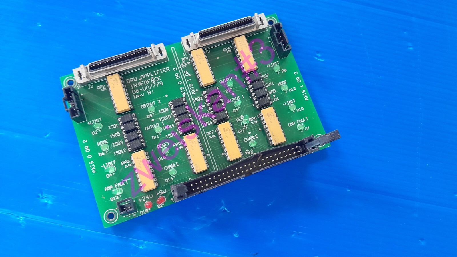 BRU AMPLIFIER INTERFACE 06-007779 REV Bl USED.