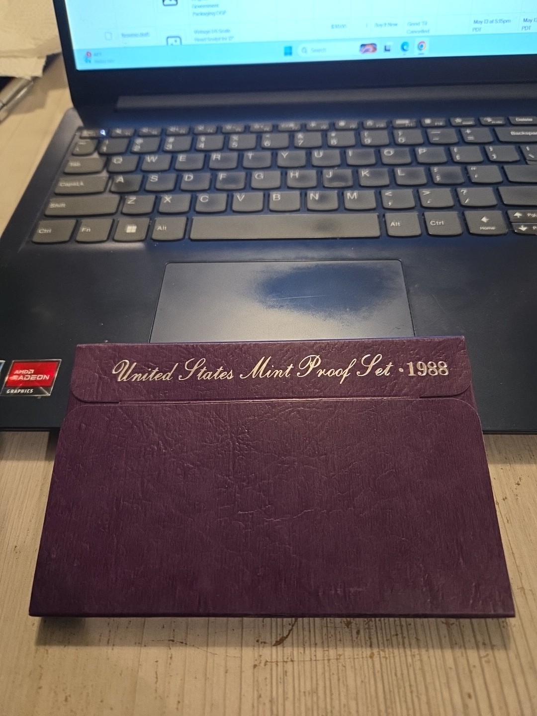1988 Clad Proof Set U.S. Mint Original Government Packaging OGP