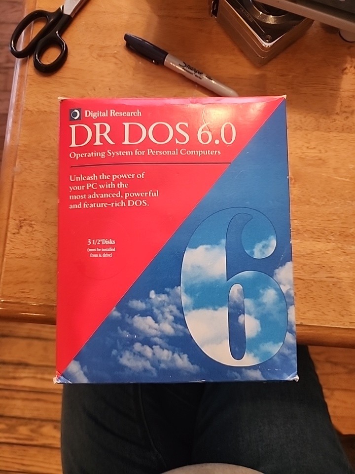 Digital Research DR DOS 6.0 USED