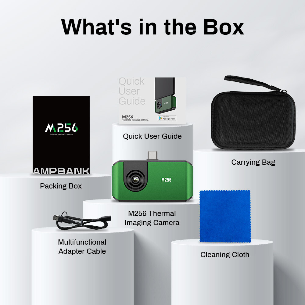 Thermal Imaging Camera for USB-C Android Device, Thermal Camera 256×192