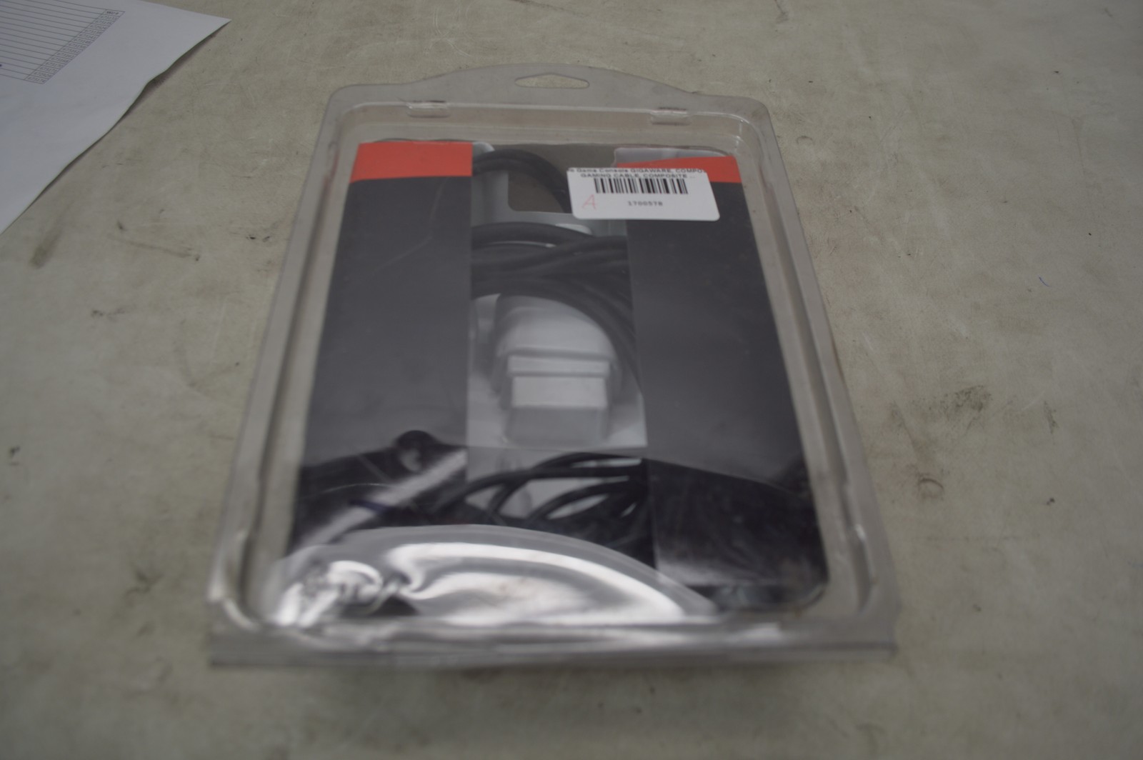 Gigaware Composite/S-Video Gaming Cable *New Unused*