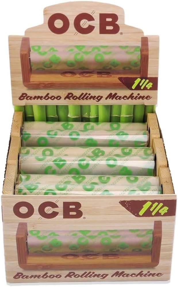 - 1 1/4" Handheld Bamboo Rolling Machine