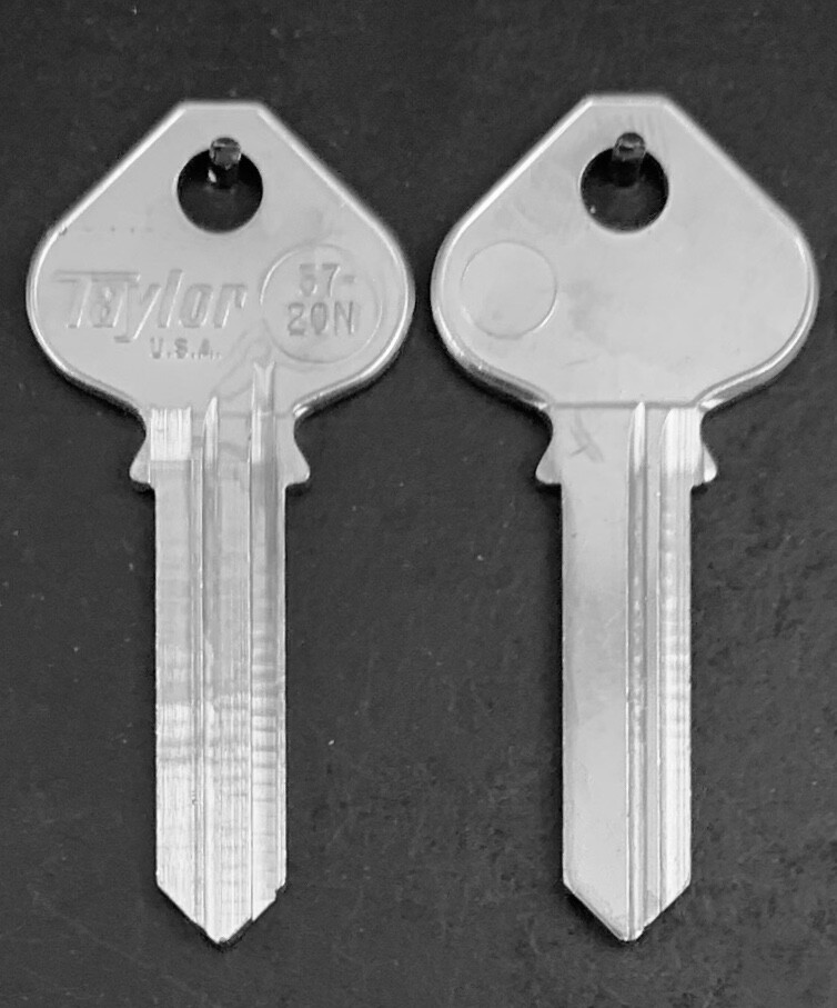 Lots of 2/5/10 A1011-20N 57-20N Type Key Blanks for Russwin 6960-20N Keyway