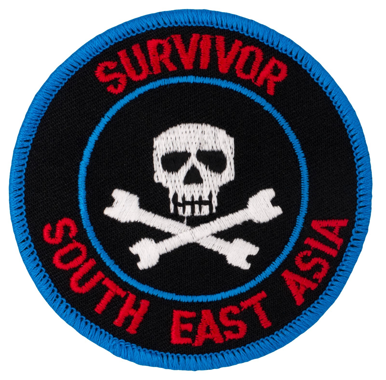 Survivor - South East Asia Patch (332) 3" Round Embroidered Patch 60352