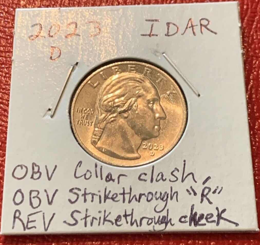 2023-D Jovita Idar Quarter ERROR: Strikethrough + Collar Clash. BU