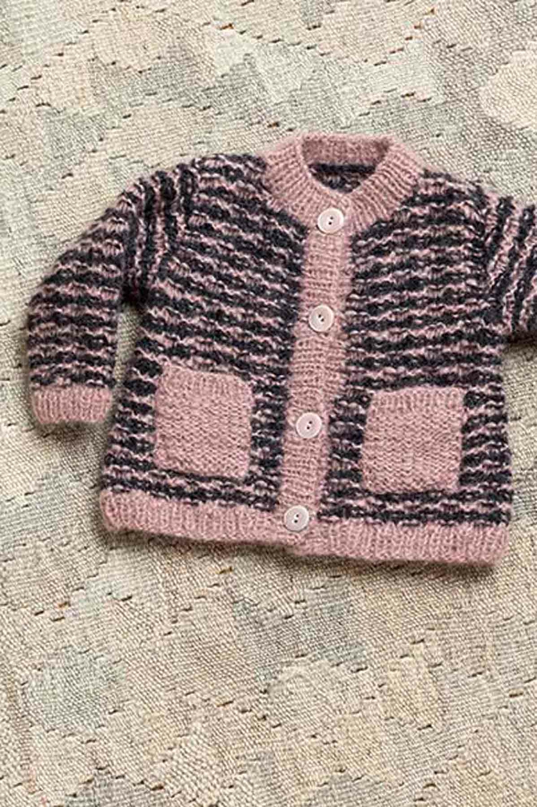 Jacket - Long Yarns Malou Light - Modellpaket-Strickpaket With Instructions Size