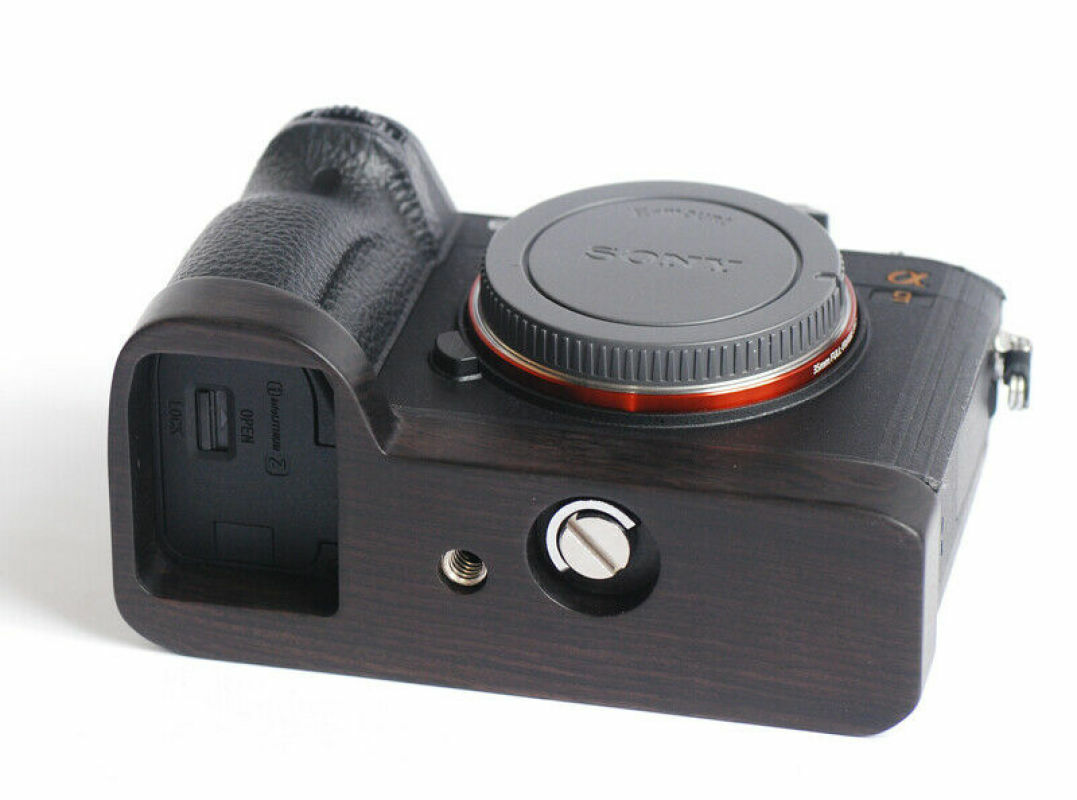 Camera Handmade Wooden Wood Hand Grip Base Plate for Sony A7R3 A7M3