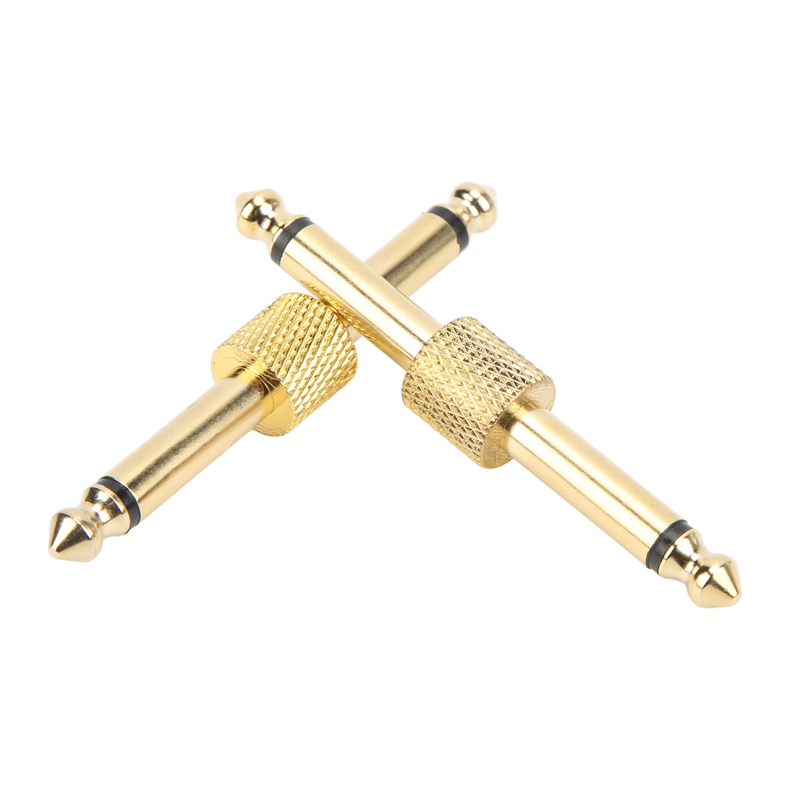 2PCS 6.35mm Effect Adapter Connector Noise Reduction Guitar Pedal Coulper