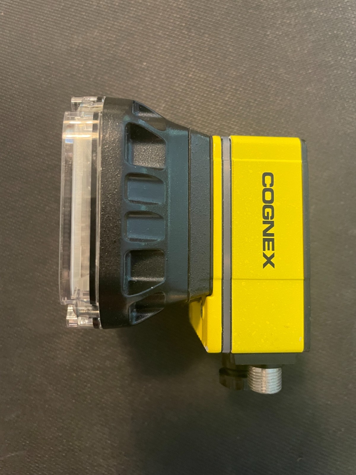 Cognex Color Vision Camera IS7600C-373-50 with cables and lens.