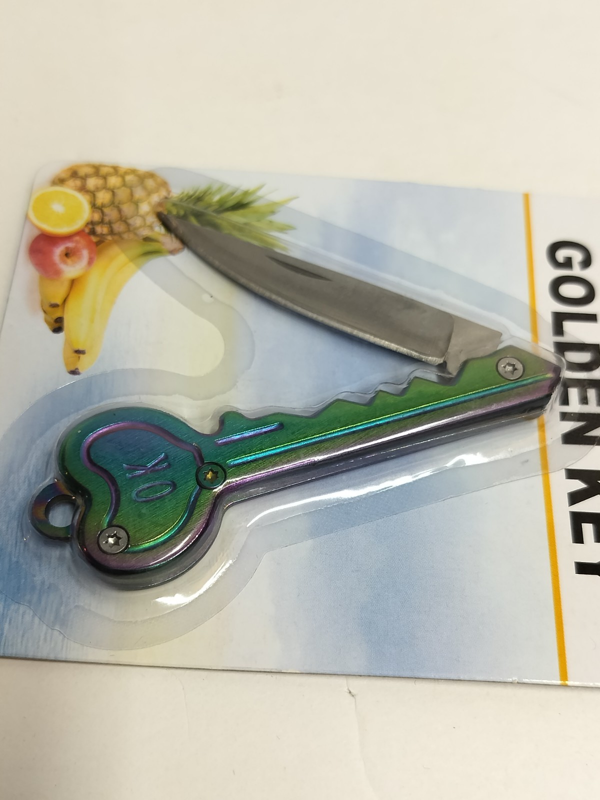 Folding Knife KEY SHAPED Small 2" Blade (#251184)