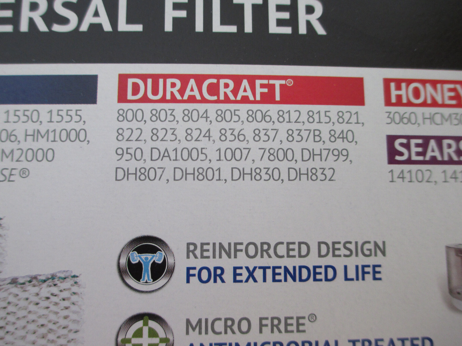 BestAir Replacement Humidifier Filter, Universal Filter, ALL-1 (2 Filters)