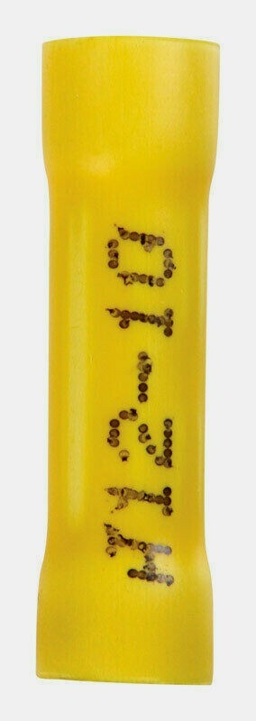 Jandorf Terminal BUTT SPLICE 4pk 12-10 Ga YELLOW Vinyl-Fully Insulated 60991 NEW