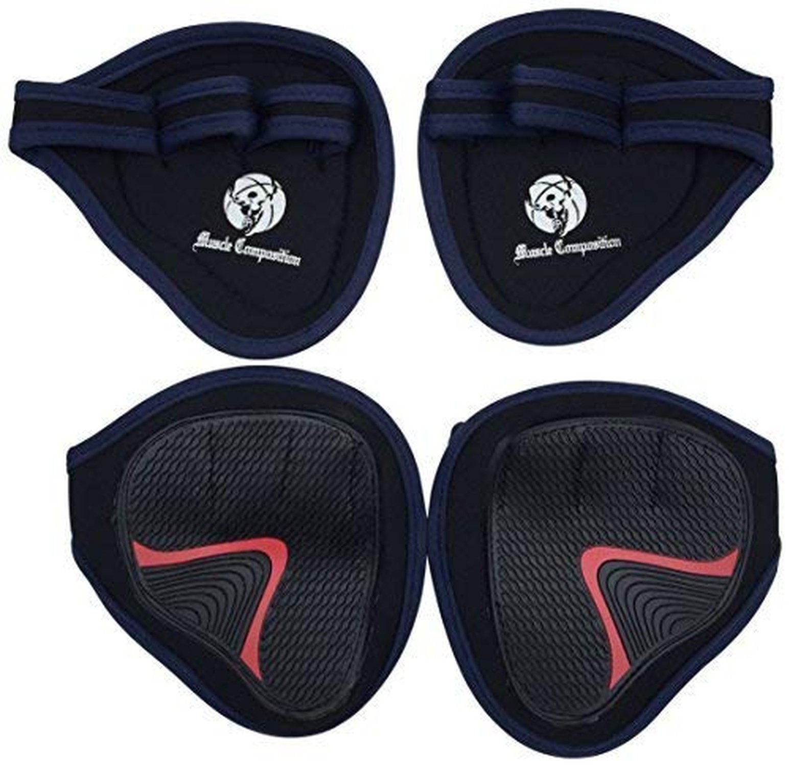 Best Grip On The Market. Gym Gloves Alternative Gym Grip Pads. for Workout, C...