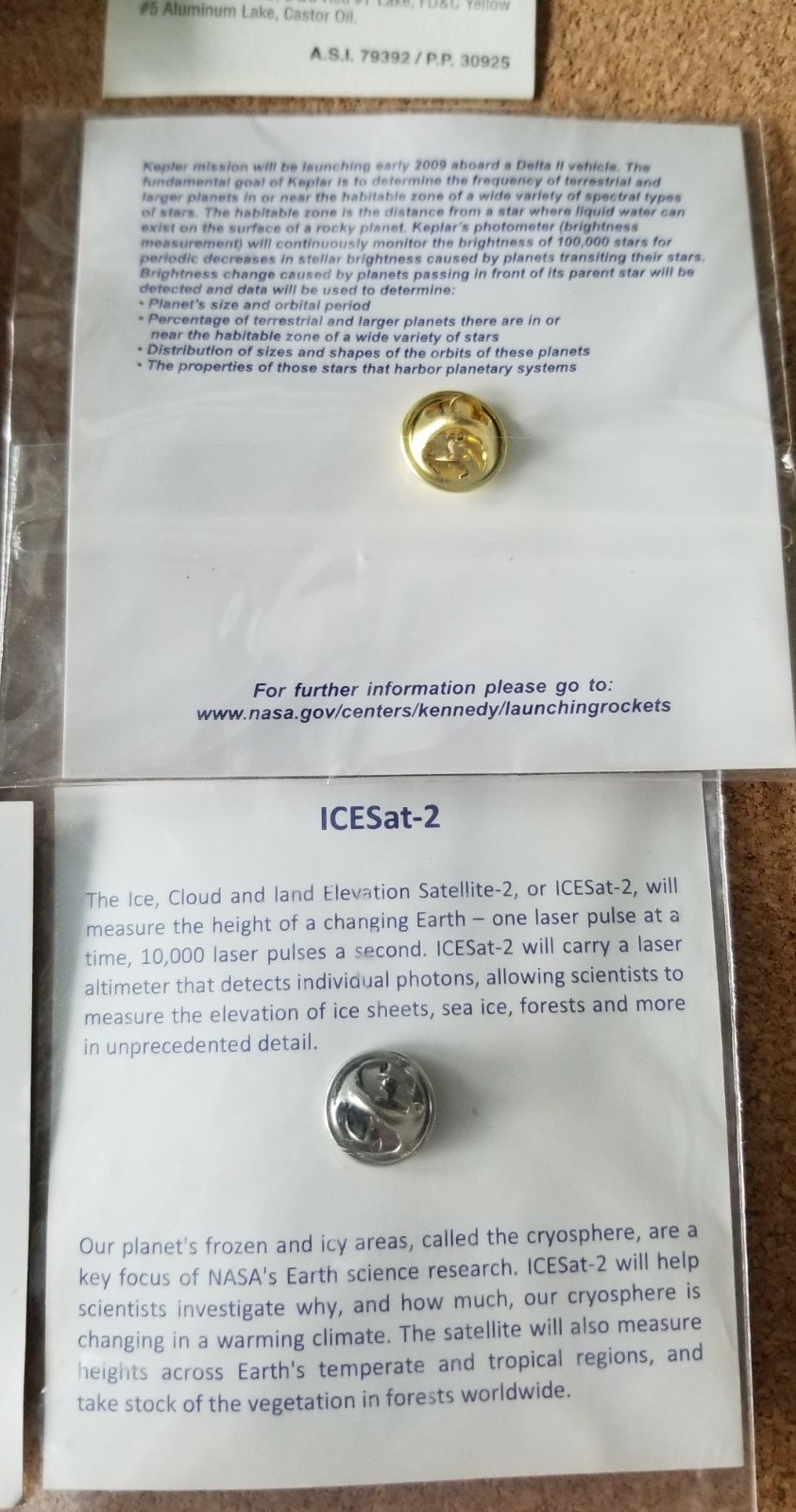 5 NASA Launch Services Program Pin