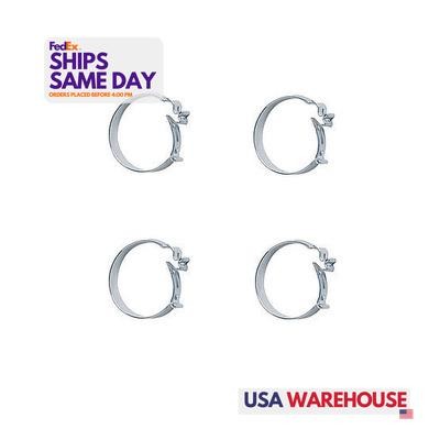 XRP Xtreme 818408, Set of 4 Natural Steel #8 Ensure Hose Clamp 4Pk Performance