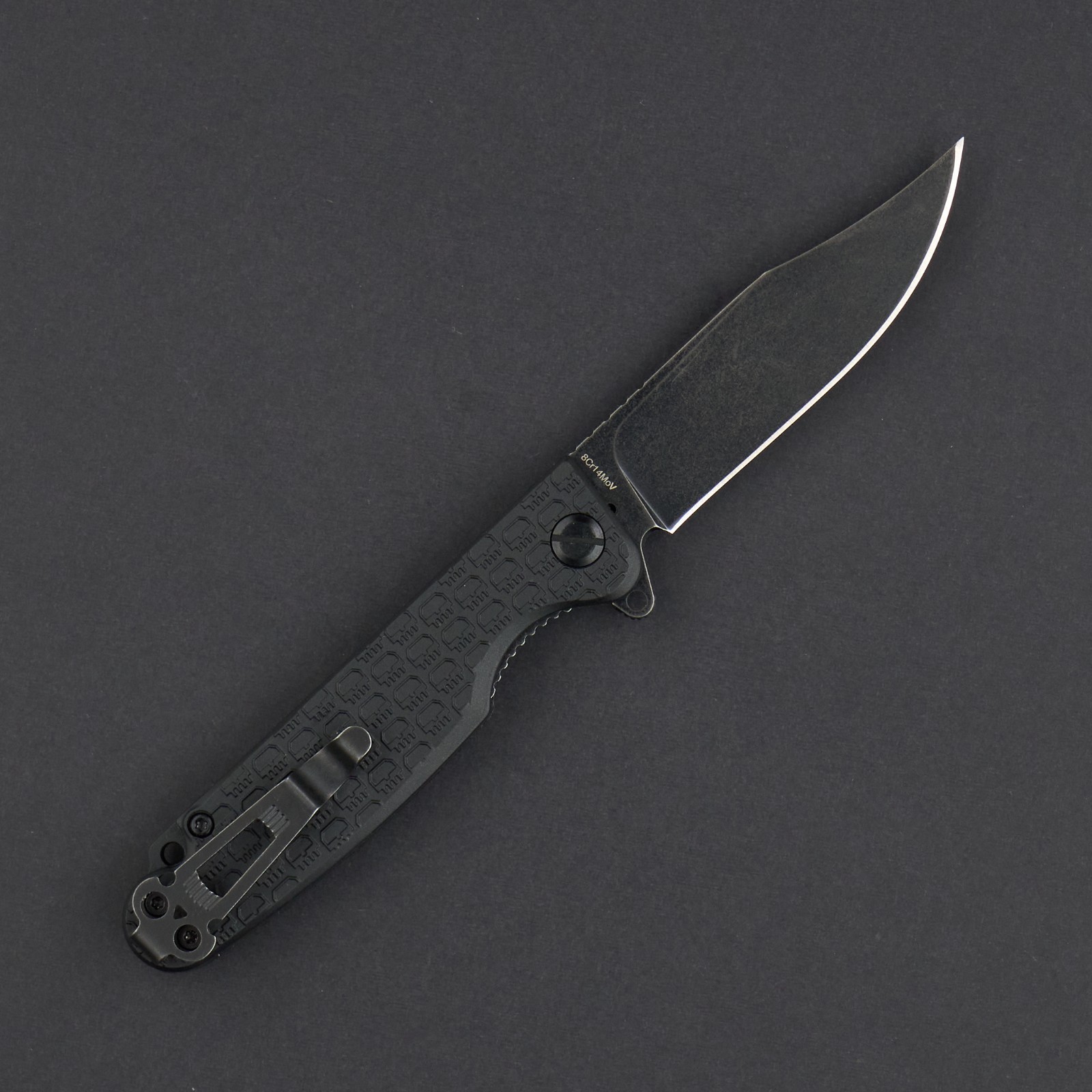 Daggerr Knives Linerlock Folding Knife 2.88" 8Cr14MoV Steel Blade FRN Handle