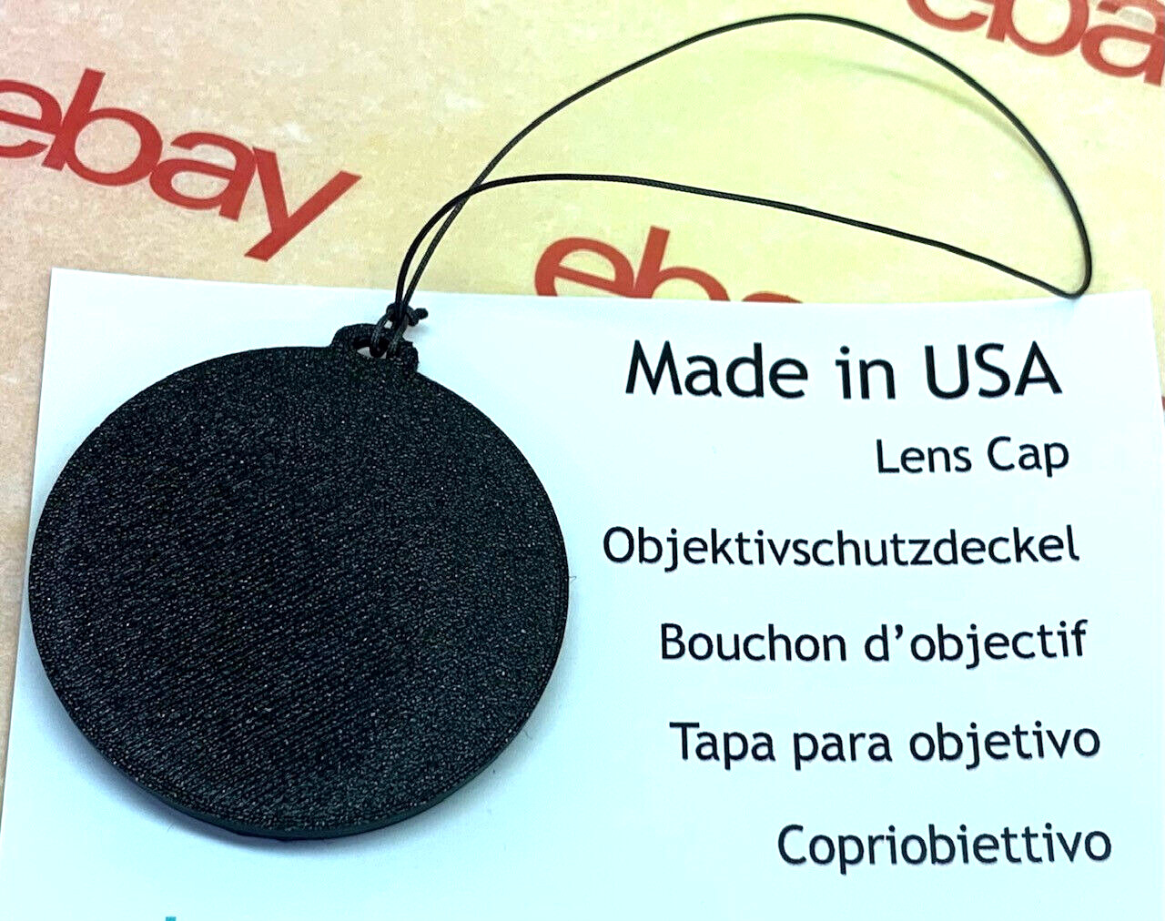 PUSH-ON SLIP-ON LENS CAP to CANON POWERSHOT SX430 IS SX430IS SX 430+HOLDER GR