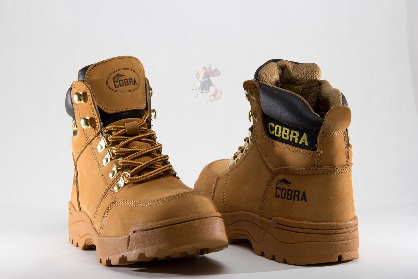 Men Work Boot Cobra C707 Waterproof Tan Leather Goodyear Welt Construction New
