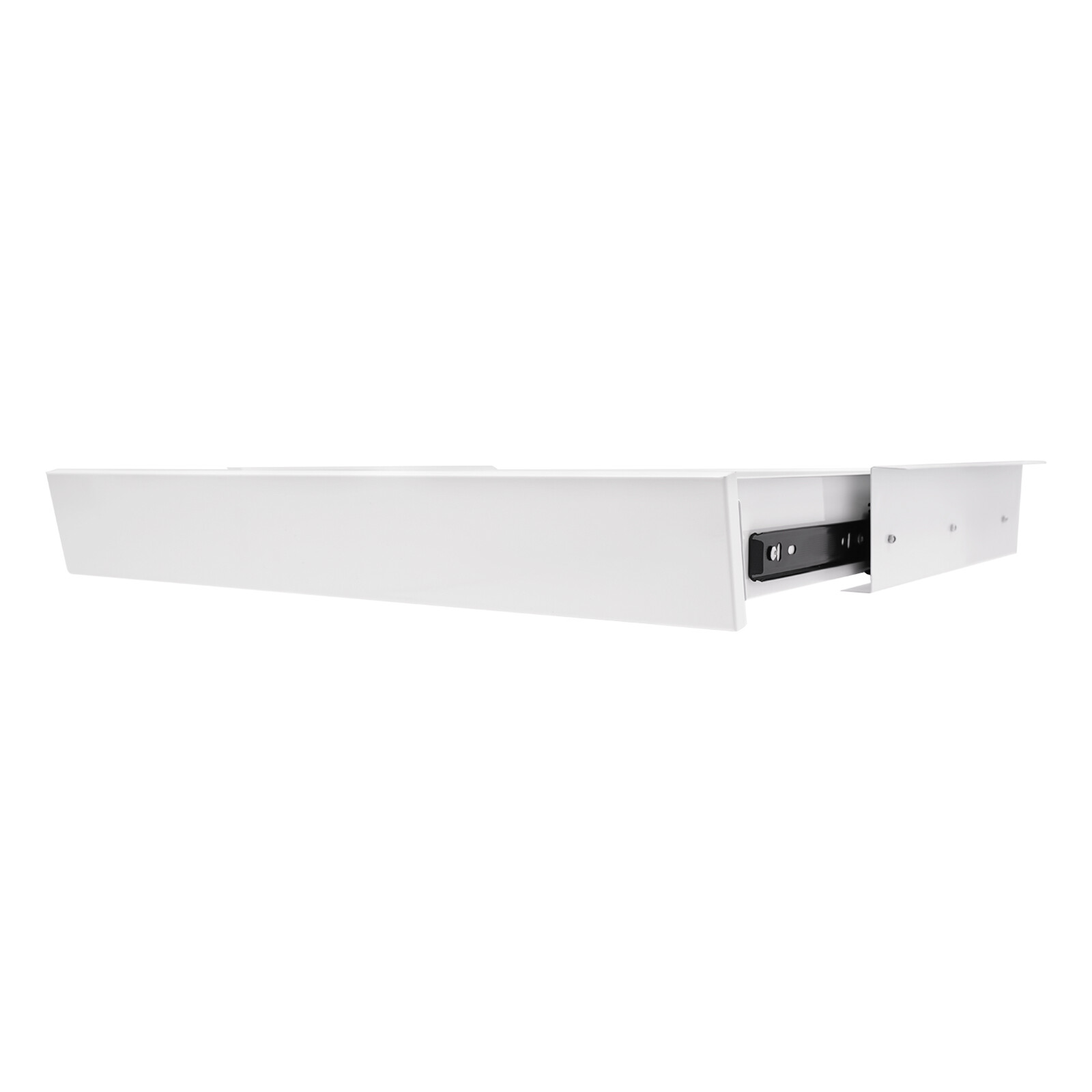 Sliding Under-Desk Drawer Organizer for Stand-Up Desks - Space-Saving Storage