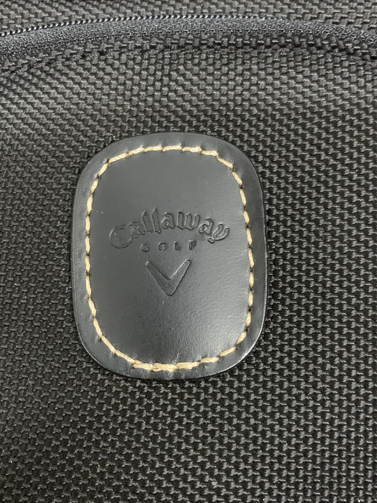 Callaway Golf Rangefinder Case Ball Tee Black Zipper