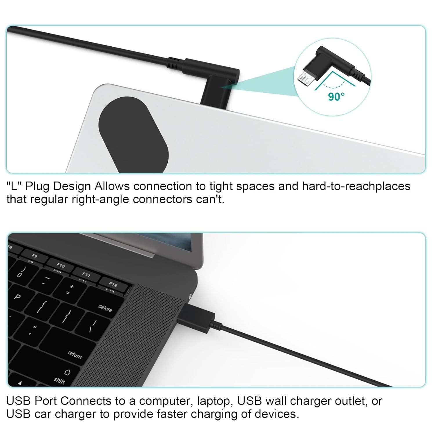 Wacom Micro USB Cable Compatible with Wacom-Intuos CTL480 CTL490 CTL690 CTH480 C