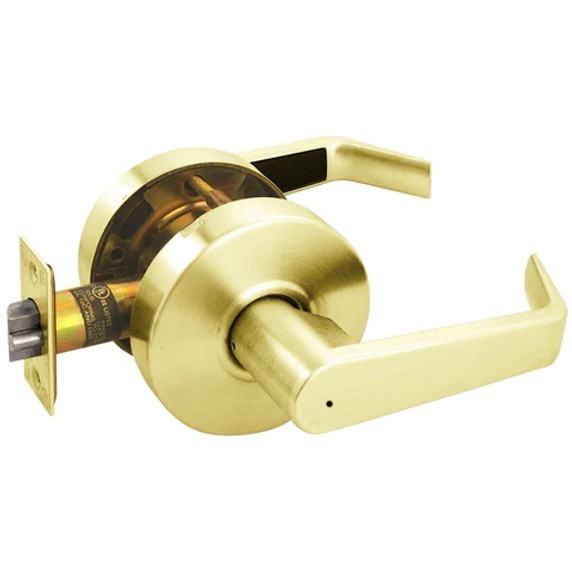Arrow RL02-SR-03 Privacy Lever Lock, Sierra Lever, Non-Keyed, Non-Handed Bright